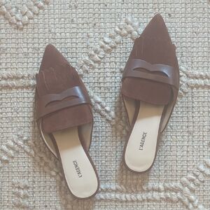 NWOB L'Agence Shoes - Brown Mules - Size 6